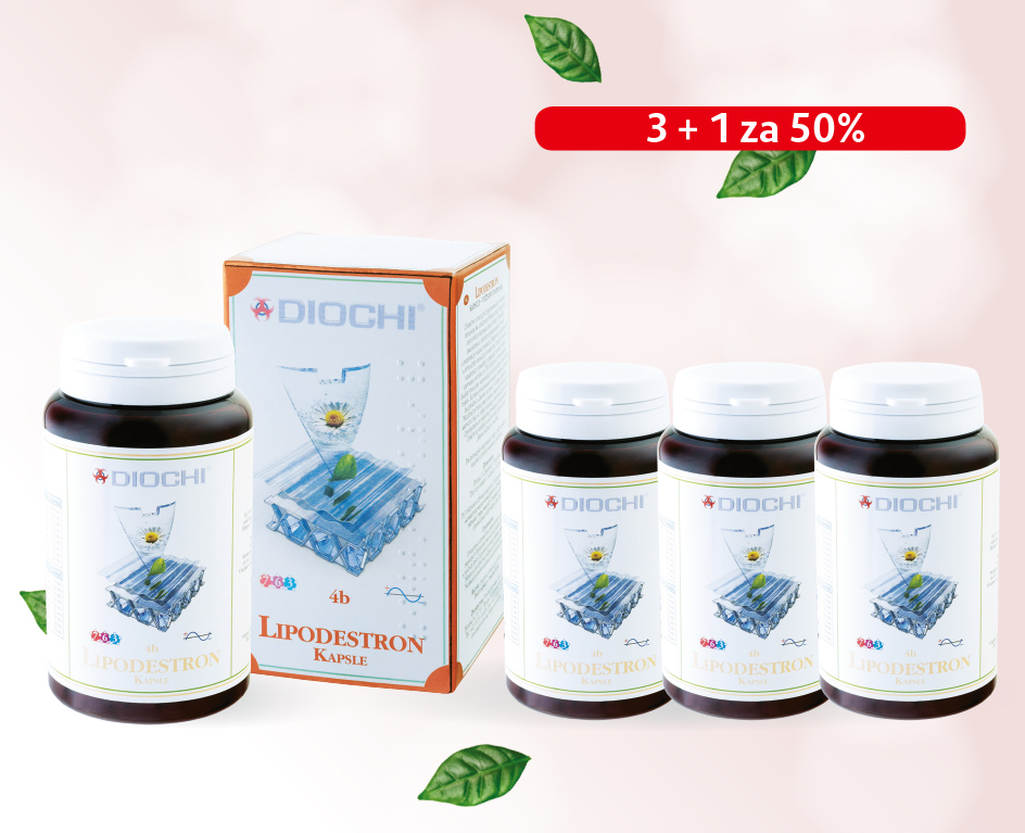 AKCE: Lipodestron 3+1 za 50%